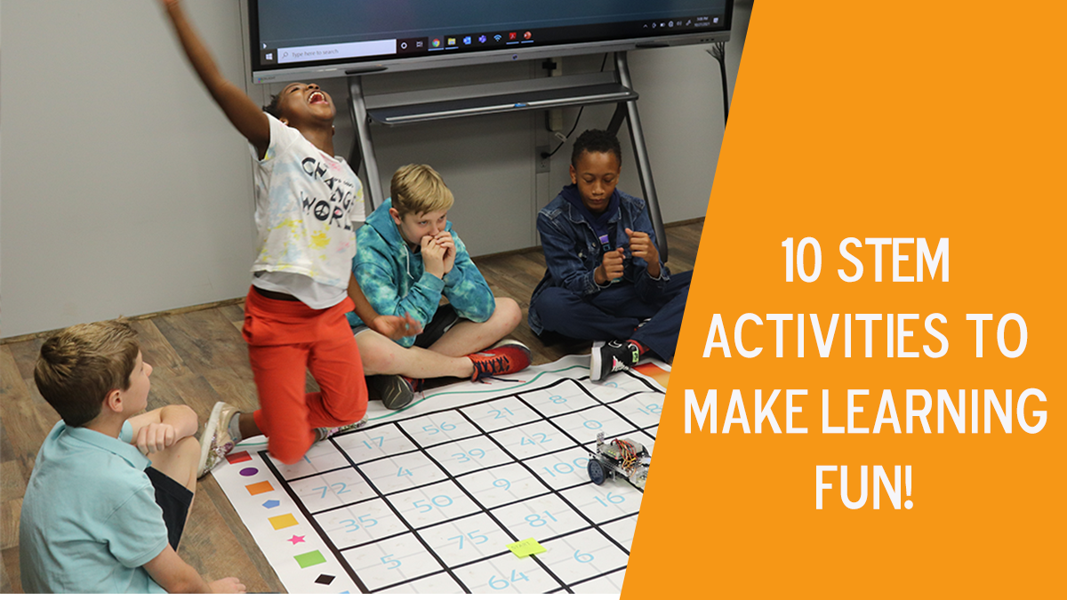 10 STEM Activities banner