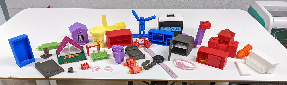 3D printed materials