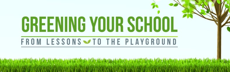 Greening your school - from STEM Curriculum to the playground.