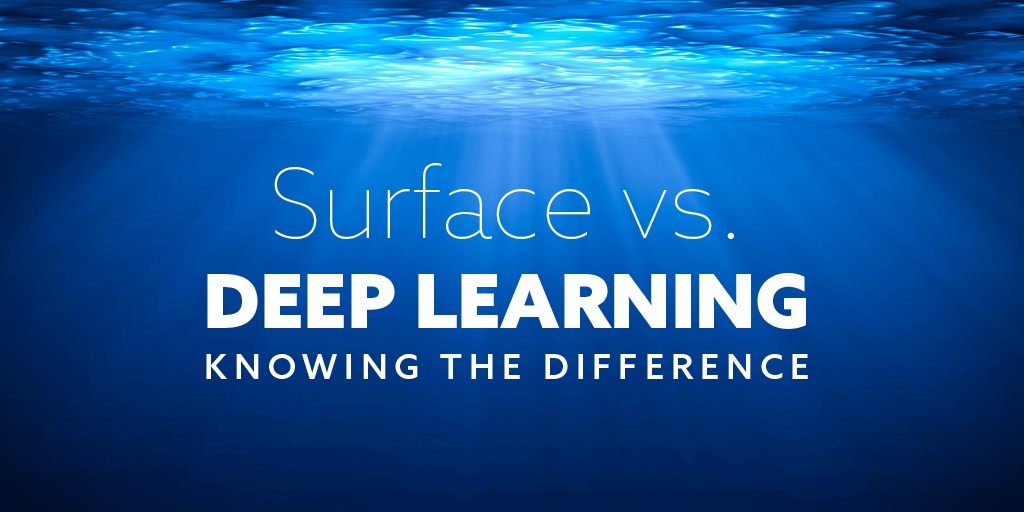 Surface vs Deep Learning Image