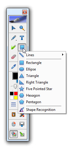 shape collage avg toolbar